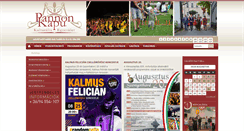 Desktop Screenshot of pannonkapu.hu